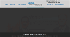 Desktop Screenshot of okoonlaw.com